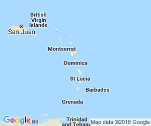 DOMINICA Map